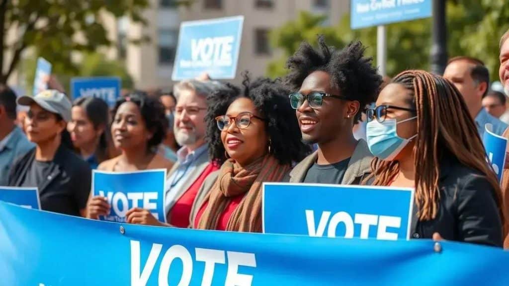 Audience political campaign focus: engaging voters effectively