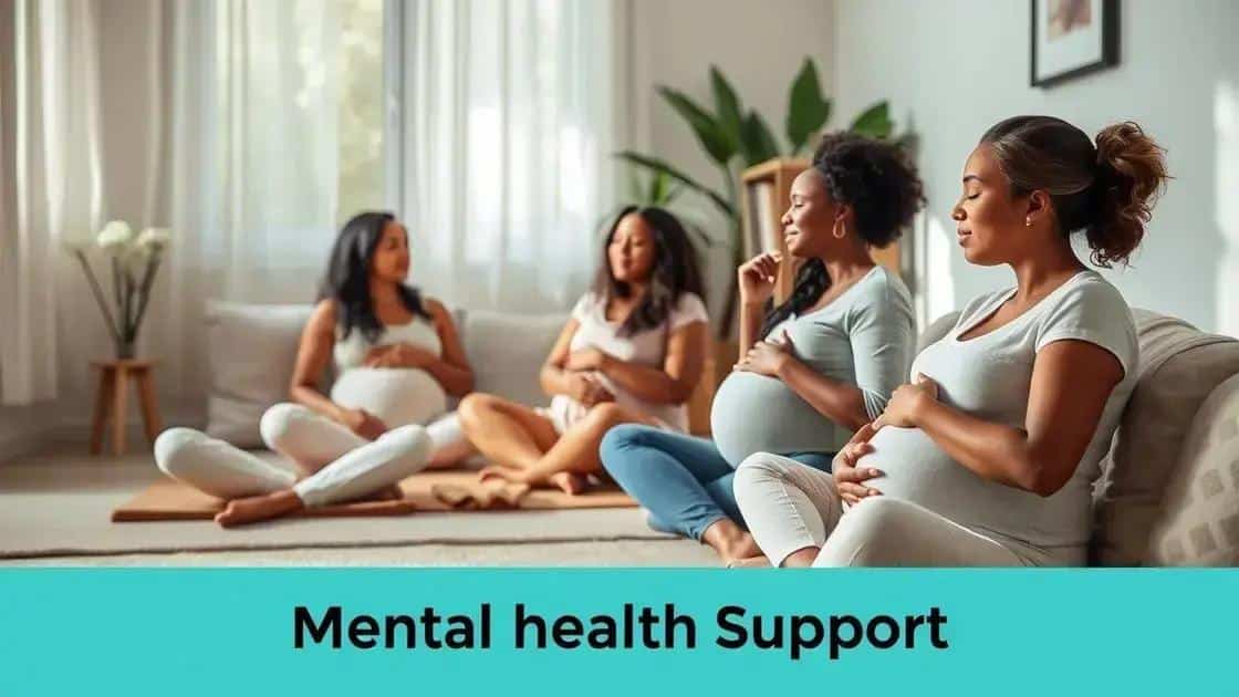 Mental health resources for expecting mothers