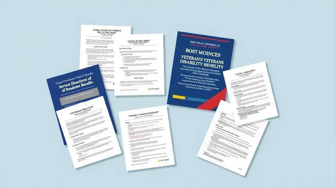 Types of disability benefits available