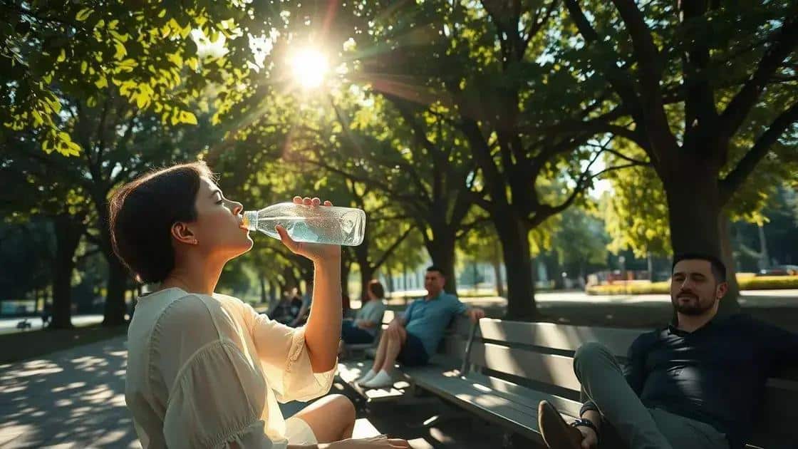 Consejos para protegerse del calor excesivo
