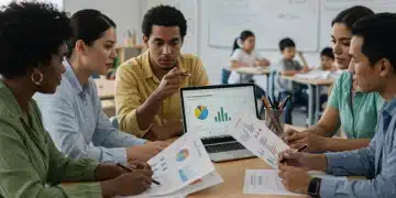 Parents and educators collaboratively discussing 2025 national education standards