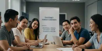 Students engaging with federal loan forgiveness program applications