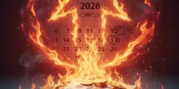 Money eroding due to inflation, with a calendar showing 2026, symbolizing the challenge to retirement savings.